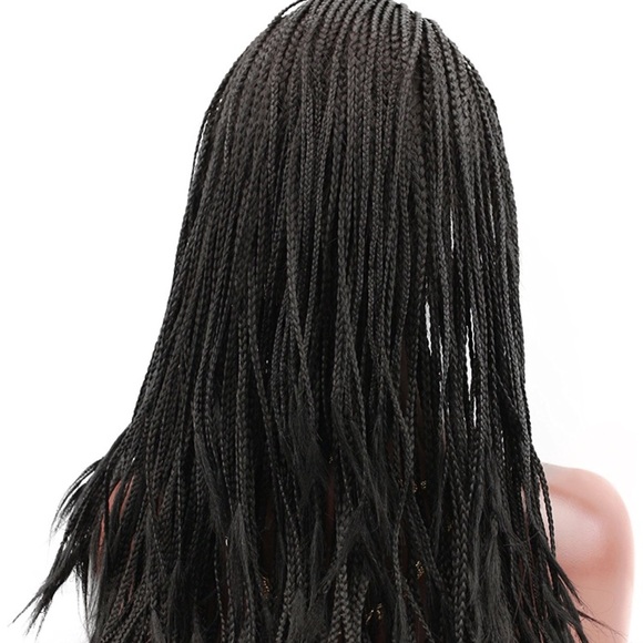 ?MaRci 24 ” BLACK Braided LaceFront WIG *NWT* main image 4